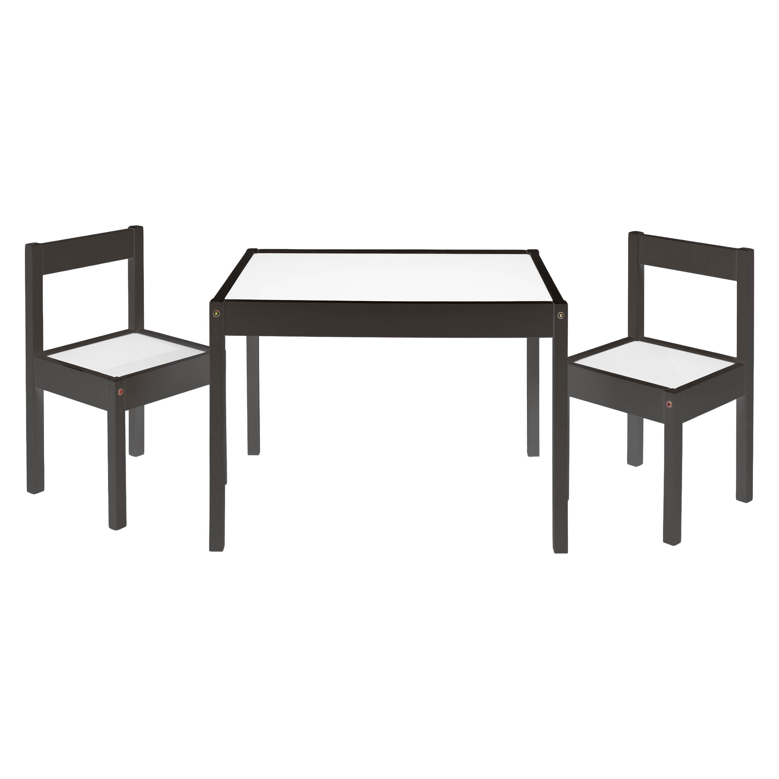 Mainstays 3 Pieces Ensemble de Table et Chaises Pour Enfants, Expresso
