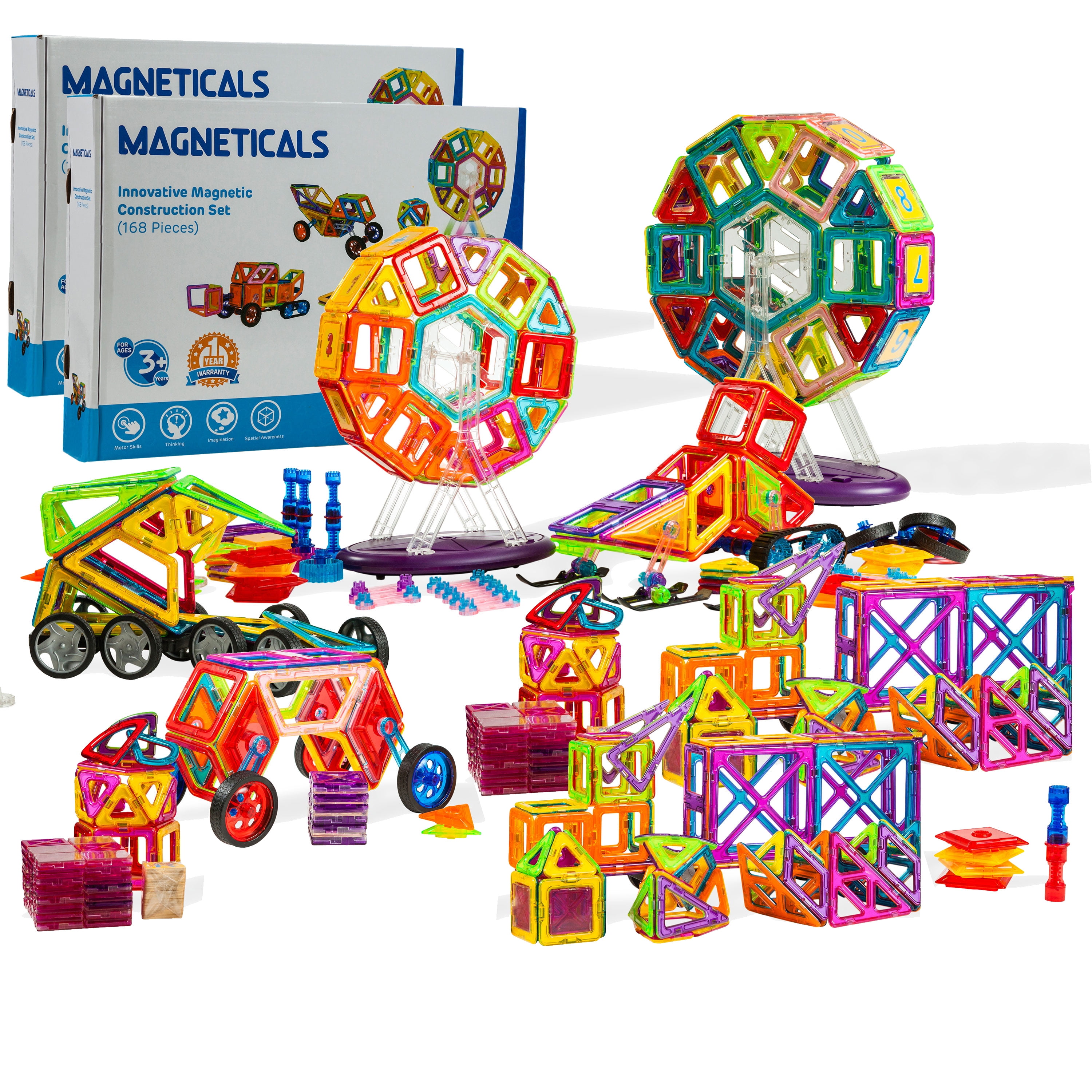 Toys Tile Set, Pack of Two 168Piece Set Total 336