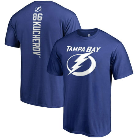 Nikita Kucherov Tampa Bay Lightning Fanatics Branded Backer Name & Number T-Shirt -