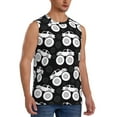 thumbnail image 2 of Kdxio Cool Car for Men's Muscle T-shirt,Sleeveless for Workout Running Athletic Gym Lounge Casual, 2 of 7