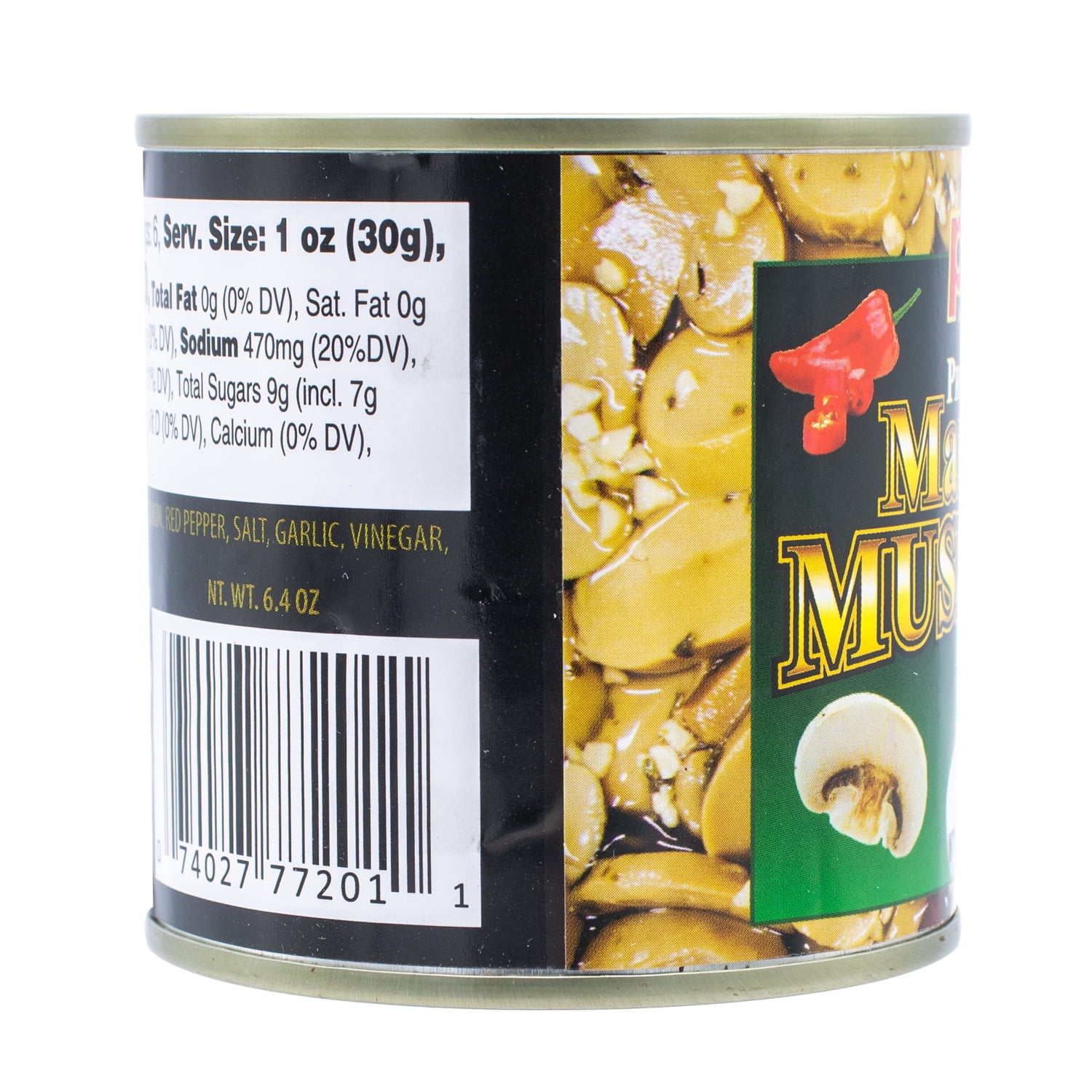 MW Polar Sliced Marinated Mushrooms 6.4 oz (Pack of 12)