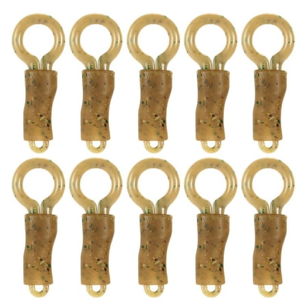 Fox Safety Lead Clips - 10PCS Safety Lead Clips Set Tail Rubber Tube Quick Change Clips Swivel Snap Connector Carp Fishing Equipment Fishing Tackle Accessories