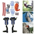 thumbnail image 2 of Miumaeov Tree Climbing Spikes Set Adjustable Climbing Gear Safety Belt+Ankle & Foot Strap, 2 of 15