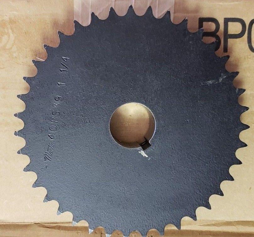TRITAN 40BS18H X 3/4 Roller Chain Sprocket Finished Bore 