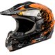 thumbnail image 3 of Casco de motocross Yesmotor para jóvenes y niños, integral, DOT, naranja, 3 of 6