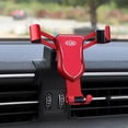 thumbnail image 5 of For Audi A6 C8 Avant Allroad 4A  A7 Sportback 4K Car Mobile Phone Holder Air Vent Clip Mount Bracket GPS Stand Gravity Support, 5 of 6