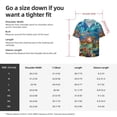 thumbnail image 5 of Fotbe Sea World Camisa Estampada de Manga Corta para Hombre, Casual de Verano, Estilo Playero, Sin Arrugas-3X-Large, 5 of 5