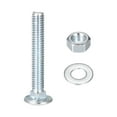 thumbnail image 3 of Uxcell 5/16-18 x 2-1/4" Square Neck Carriage Bolts with Nuts & Washers, Carbon Steel Coach Bolt Screws 10 Set, 3 of 4