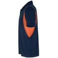 thumbnail image 6 of Holloway Sportswear 2XL Integrate Polo Navy/Orange 222547, 6 of 6