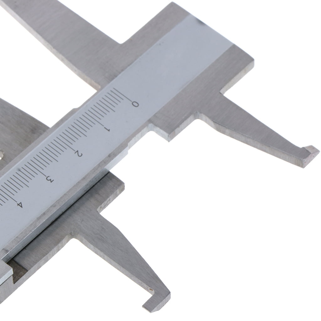 Yokua 150mm/0.02 Stainless Steel Inner Calipers 2 Claw U1JB Caliper Measuring Tool