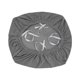 thumbnail image 1 of Fundas para asientos de sillas de oficina, fundas para asientos de computadora de oficina extraíbles y lavables, elásticas, 3 piezas, fundas antideslizantes para cojines de asiento para sillas de oficina, color gris Sincero Electrónica, 1 of 5