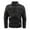 Black, variant on VERUGU Jackets for Men Winter Leather Motorcycle Jacket Zipper Long Sleeve Hoodless Fashion Coat Blue XXL