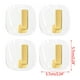 thumbnail image 2 of Punch- Wall-mounted Bag Hook Door Back Small Storage Hanger Strong Seamless Sticky Hook Headphone Rack, 2 of 5