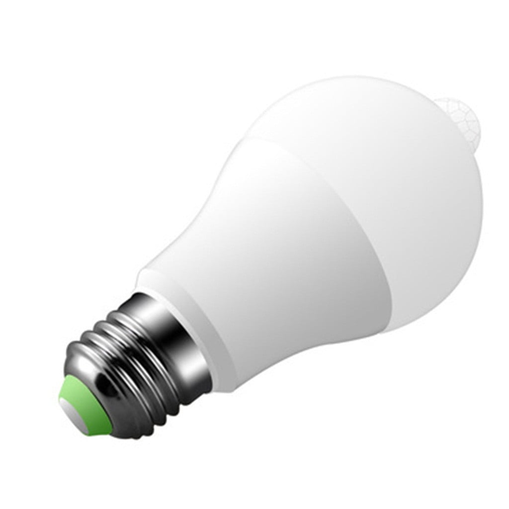 12/18W E27 PIR Infrared Motion Sensor Light Bulb Auto Smart LED Detector Lamp US 