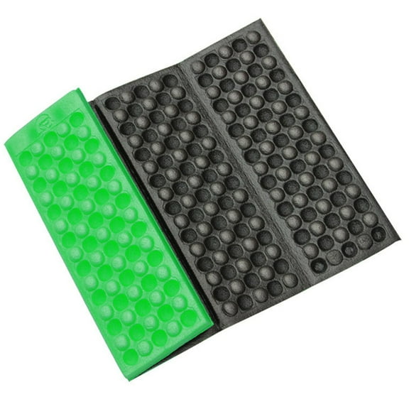 Summer Fall Saving Portable Mini Folding Mat, Foam Sitting Pad For Outdoor Green