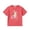 Hot Pink, variant on Girls Crew Neck Short Sleeve Tops Cartoon Character Figure Print Loose Fit T-Shirts Casual Loungewear Tees
