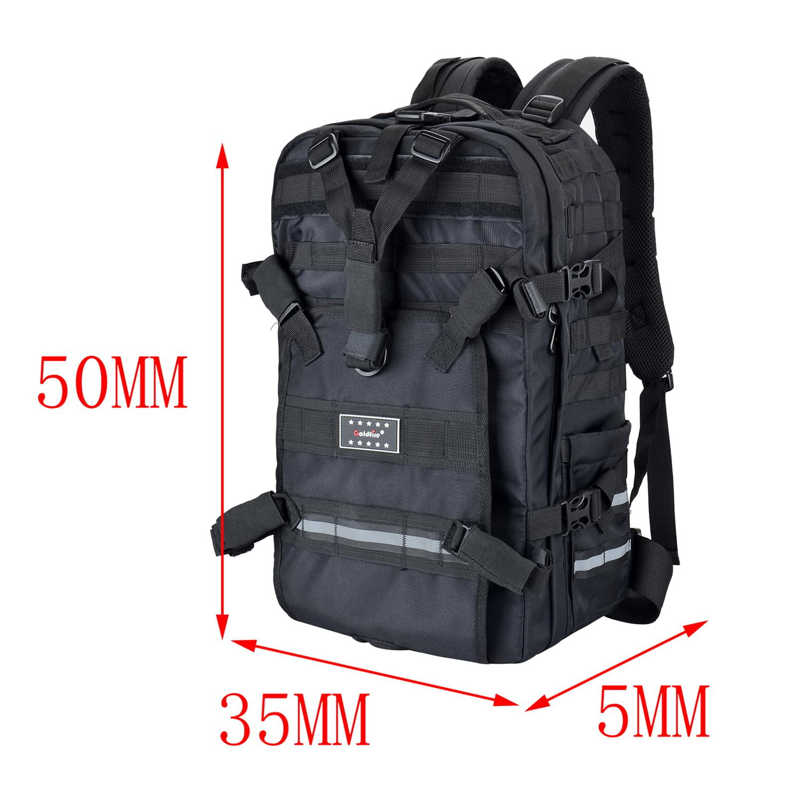 Backpack Waterproof Adjustable Reflective Strip Holder for Basketball  Hiking Sports Shoulder Bag for Men Women - Walmart.com