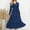 Blue#1, variant on GaThRRgYP Womens Dresses under $10,Women's Fashion Long Sleeve Print V-Neck Ladies Holiday Outing Long Dress Clearance