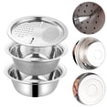 thumbnail image 4 of 1 Set 3pcs Kitchenware Multipurpose Basin Kitchen Peeler Grater for Restaurant, 4 of 8