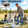 thumbnail image 4 of kleankin Portable Camping Sink Hand Wash Station Basin with 4.5 Gallon Water Tank, Soap Dispenser and Towel Holder, 4 of 9