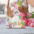 thumbnail image 4 of Decoraciones de Pascua, adornos de Pascua, regalos de Pascua, jardinería en macetas japonesas, macetas suculentas, adornos de escritorio en macetas, plantas de conejo, adornos, 4 of 6