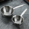 thumbnail image 5 of Small Stainless Steel Milk Pot Frying Pan Oil Splashing Pot Thick kitchen tools, 5 of 5