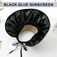 thumbnail image 3 of Circunferencia del sombrero de 58-60 cm, circunferencia de la cabeza grande, sombrero de copa vacío, vendaje de verano femenino, sombrero para el sol, sombrero para el sol anti-ultravioleta, 3 of 5