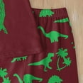 thumbnail image 5 of Hessimy Toddler Boy Short Set - 2 Piece Summer Outfit with T-Shirt and Shorts - Activewear Clothes（Wine,11-12 Years), 5 of 5