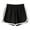 Black, variant on Baberdicy Women's Pants Beach Sport Shorts Fashion Women Lady Short Pants Summer Pants Shorts for Women Black
