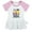 Pink Raglan Dresses, variant on iDzn I Like Big Trucks and I Cannot Lie Funny Dresses For Baby, Newborn Babies Skirts, Infant Princess Dress, 0-24M Kids Graphic Clothes (White Sleeveless Dresses, 12-18 Months)