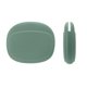 thumbnail image 1 of Bolsa de silicona para auriculares - Estuche organizador para auriculares Cargador de cable USB - Almacenamiento de accesorios para cables de auriculares - Verde, 1 of 5