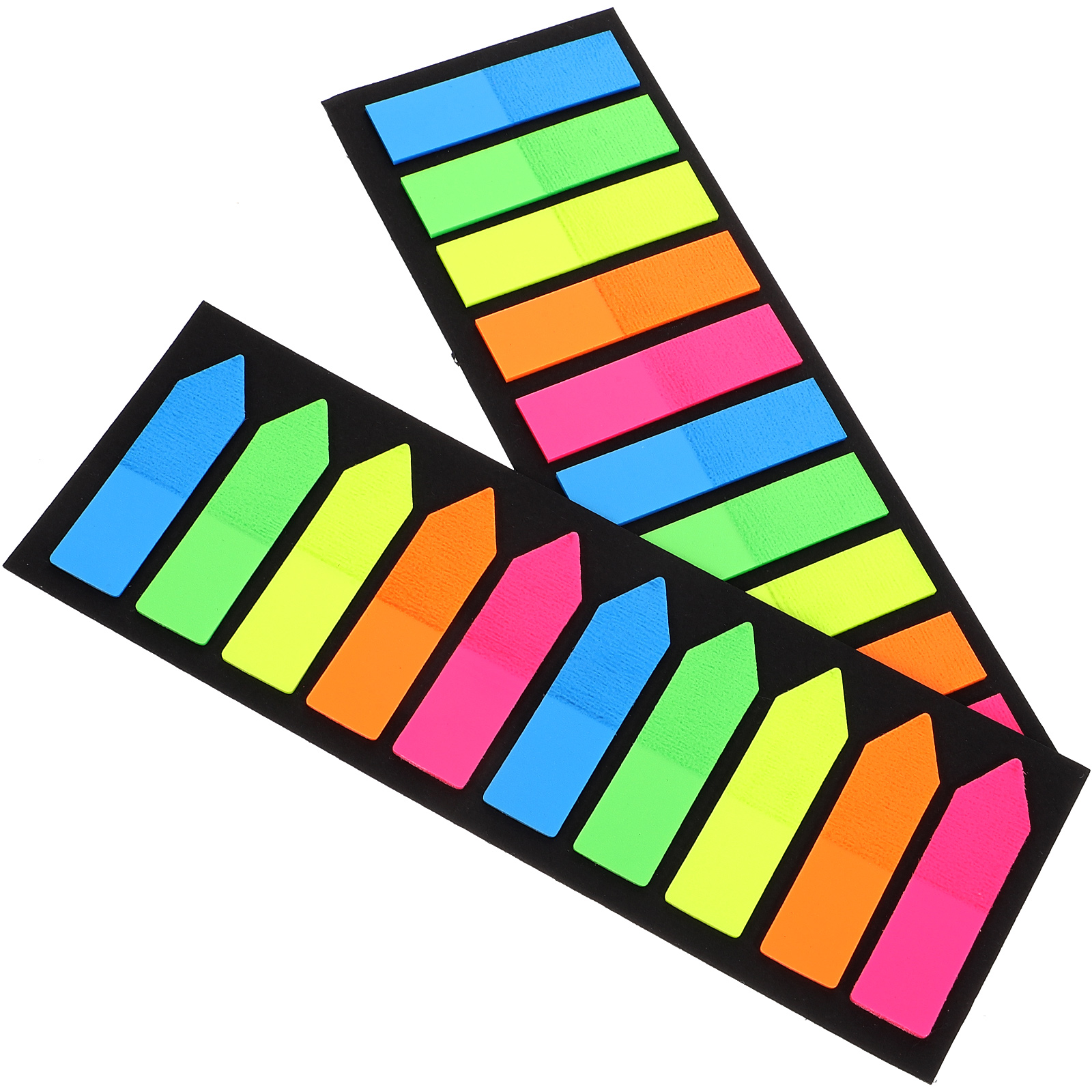 1500pcs Translucent Tabs Flags Stickers, 15 Colors Writable PET Sticky Note Tabs Page Flag Markers Arrow Index Tabs Book Tabs Arrow