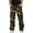 Camouflage, variant on Men's Cargo Jeans Camouflage Pants Solid Multi-Pocket Washed Outdoor Casual Combat Work Pants Trousers Yellow
