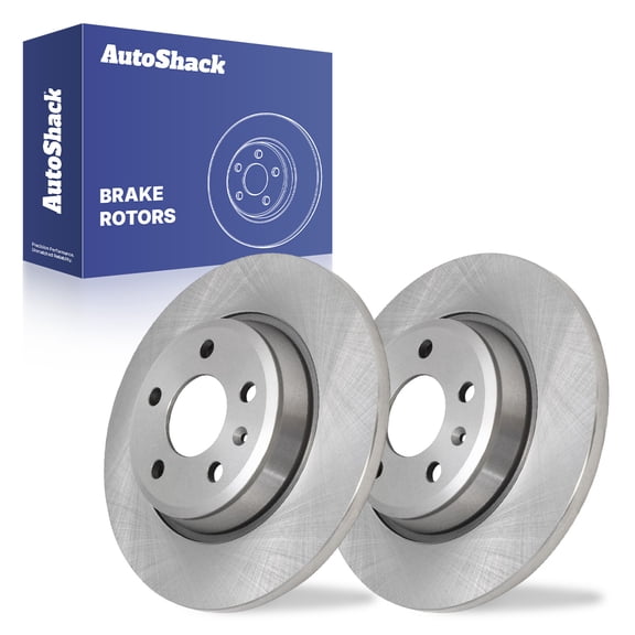 AutoShack 12.35" (313.8 mm) Front Vented Brake Rotors | Replacement for 2017-2023 Audi A4 2017-2019 Audi A4 Quattro | 2-PC Set