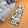 thumbnail image 6 of Geometric Mosaic 72x24" Runner Rug, Non-Slip Memory Foam Cushion, Anti-Crease for Hallways and Bedrooms, 6 of 7