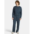 thumbnail image 4 of No Boundaries Soft Fleece Vintage Straight Sweatpants, Men's XS-5XL, 4 of 5