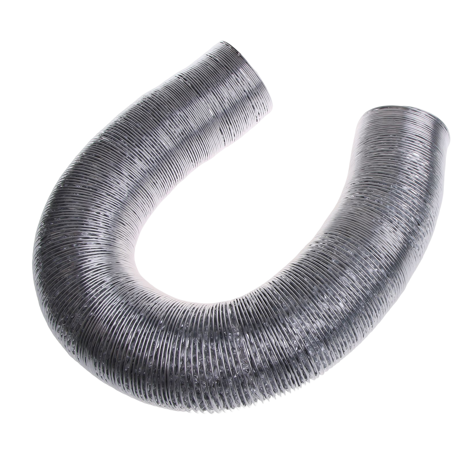 Dryer Vent Hose Air Duct Aluminum Ducting with 2 Screw Clamps 1.97in Diameter Dryer Vent Hose for Air Conditioning