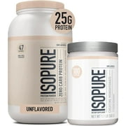 Isopure Unflavored Protein, 25g Whey Isolate, Zero Carb & Keto Friendly, 47 Servings, 3 Pounds (Packaging May Vary)