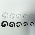 thumbnail image 3 of Jiaroswwei 1Pc Unisex Spiral Ear Plug Stretcher Flesh Tunnel Gauges Piercing Jewelry Gift, 3 of 8