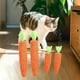 thumbnail image 1 of 4 juguetes interactivos para masticar gatos, divertidos juguetes para la dentición de gatitos, cuerda de papel, juguete para perros pequeños, conejos, 1 of 8