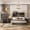 Antique Gray, variant on Harper & Bright Designs 4 Pieces Farmhouse Bedroom Sets, Wooden Queen Size Bed Frame with Storage Headboard and Charging Station, 2 Nightstands with 2 Drawers, 1 Dresser with 5 Drawers, Walnut
