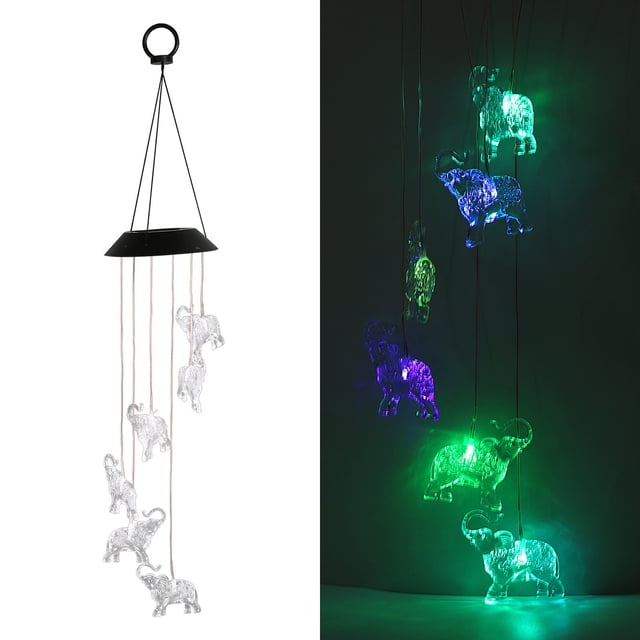 Xihbxyly Ventas Compras En Línea Lámpara Colgante de Carillón de Viento Led para Decoración de Jardín