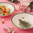 thumbnail image 4 of Spode Christmas Tree Ascot Cereal Bowls Set of 4, Use for Breakfast, Oatmeal, Cereal, or Soup Made of Fine Earthenware, Measures 8-Inch, Dishwasher and Microwave Safe, 4 of 8