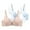 Beige&White&Blue, variant on Women's Underwire T-Shirt Bra , Lightly Lined, Full Coverage, Adjustable Straps, 3 Pack, 38B–48DD