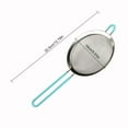thumbnail image 3 of Stainless Mesh Strainer Colander Sieve with Long Handle for Kitchen Food Small Medium Large Size for Tea Coffee Powder Fry Juice Rice Vegetable Fruit, 3 of 5