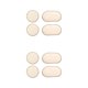 thumbnail image 1 of Ounissouiy Wood Basket Bottom Oval Wooden Base with Crochet Holes for Yarn Basket Type1 NO1, 1 of 1