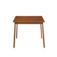 thumbnail image 4 of Boraam Zebra Series Hagen Dining Table, Walnut, 4 of 6
