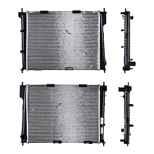 Radiador De Agua Polar Clio 2007 L4 1.6L Std Soldado