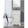 thumbnail image 4 of Elegant Lighting VF30421TK-VW Retro 20" Free Standing Single Basin Vanity Set - Wood, 4 of 7