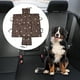 thumbnail image 2 of Ofertas Únicas 1 Pc Funda de Asiento de Coche Impermeable para Perro Gato Impresiones de Flores Marrón, 2 of 6